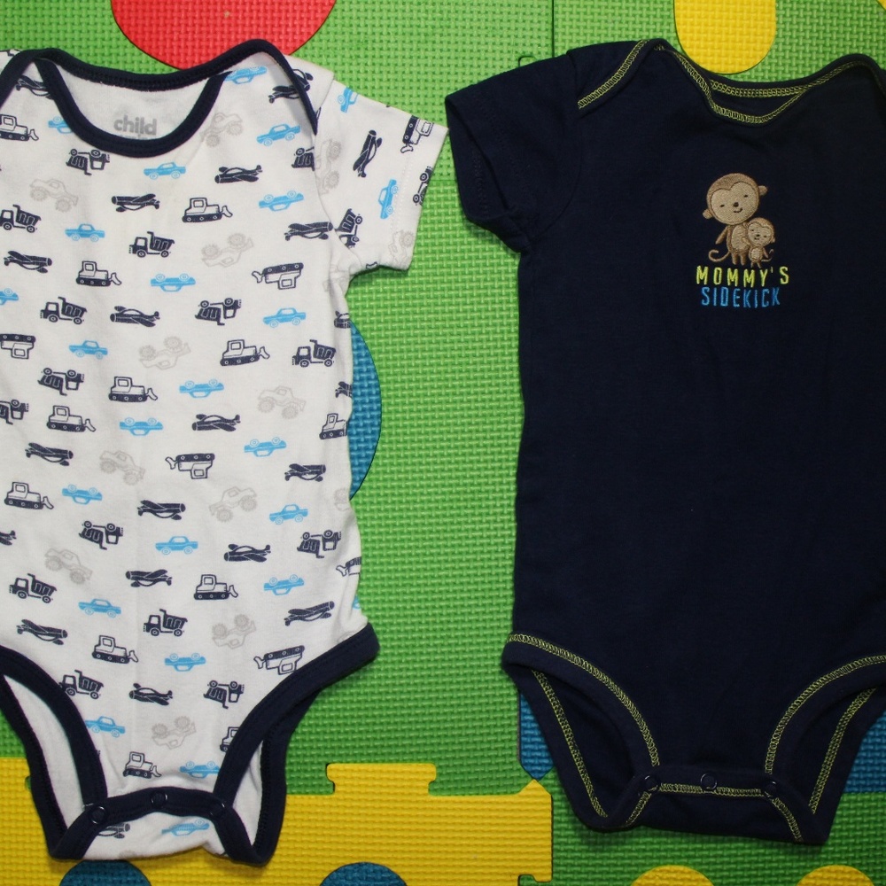 Baby Boy 2-Pack Bodysuit